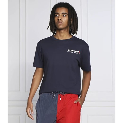T-shirt męski Tommy Jeans z krótkim rękawem