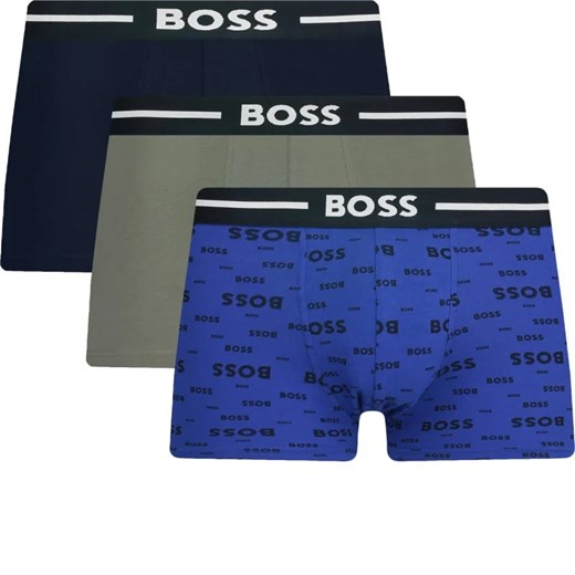 BOSS BLACK Bokserki 3-pack Trunk 3P Bold Design XL okazja Gomez Fashion Store