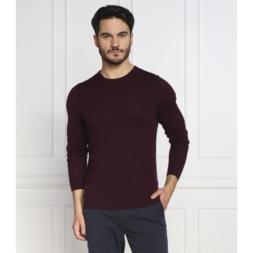 Calvin Klein Wełniany sweter | Regular Fit Calvin Klein S okazyjna cena Gomez Fashion Store