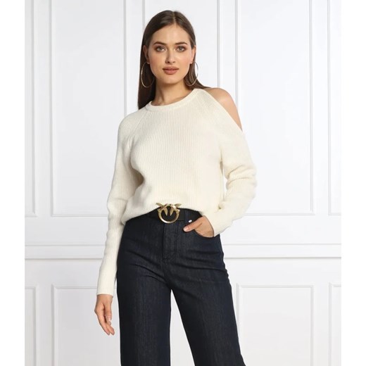 Michael Kors Sweter | Regular Fit | z dodatkiem wełny i kaszmiru ze sklepu Gomez Fashion Store w kategorii Swetry damskie - zdjęcie 163962983
