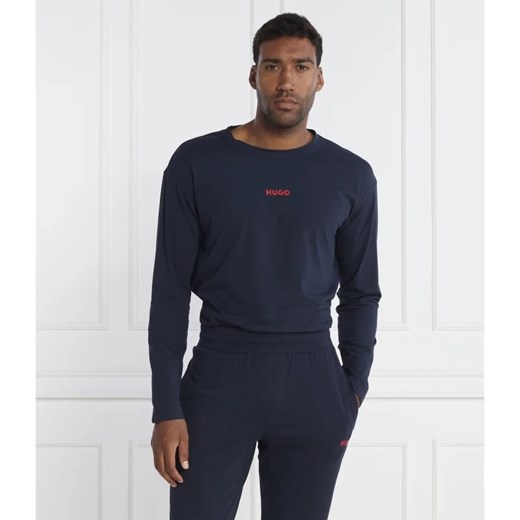Hugo Bodywear Longsleeve Linked LS-Shirt ze sklepu Gomez Fashion Store w kategorii T-shirty męskie - zdjęcie 163963101