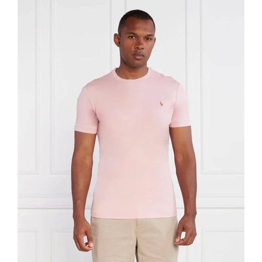 Polo Ralph Lauren t-shirt męski na wiosnę różowy 