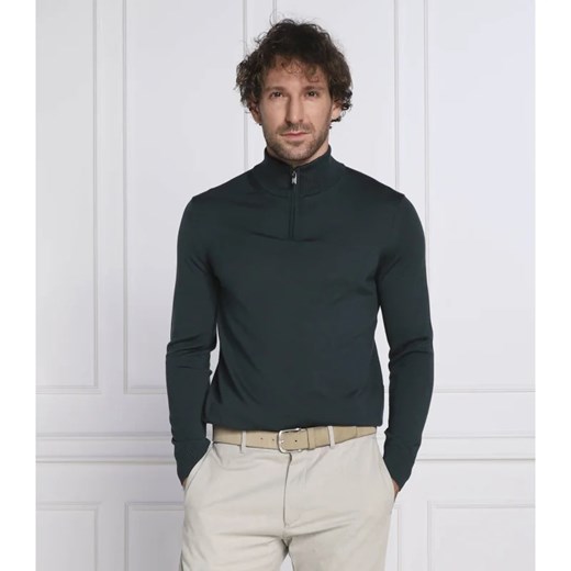 Emporio Armani Wełniany sweter | Regular Fit ze sklepu Gomez Fashion Store w kategorii Swetry męskie - zdjęcie 163963684