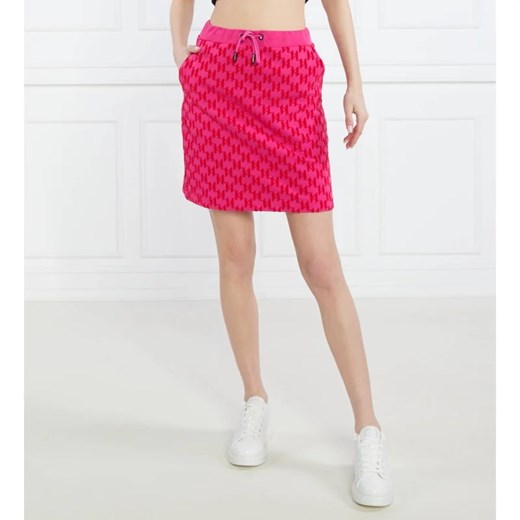 Spódnica Karl Lagerfeld casualowa różowa mini