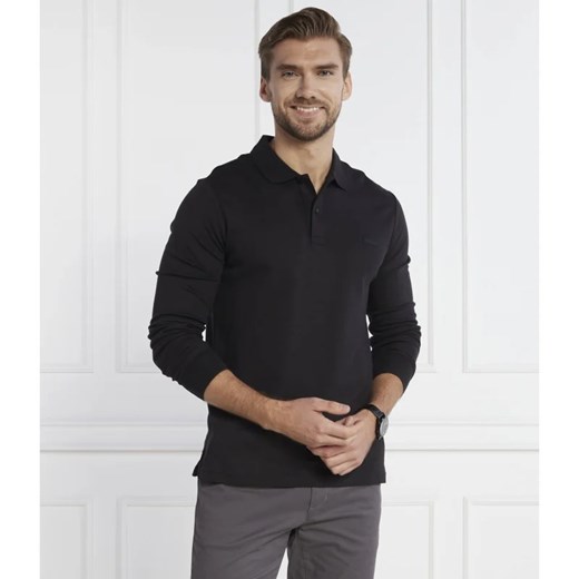 Calvin Klein Polo SMOOTH LS | Slim Fit ze sklepu Gomez Fashion Store w kategorii T-shirty męskie - zdjęcie 163963852