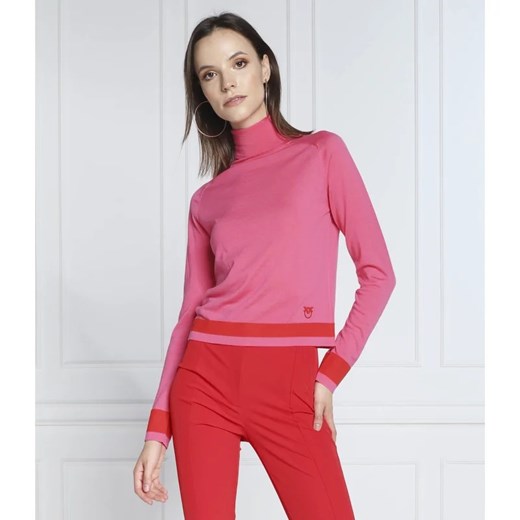 Pinko Wełniany golf DECOTTO DOLCEVITA | Slim Fit Pinko M wyprzedaż Gomez Fashion Store