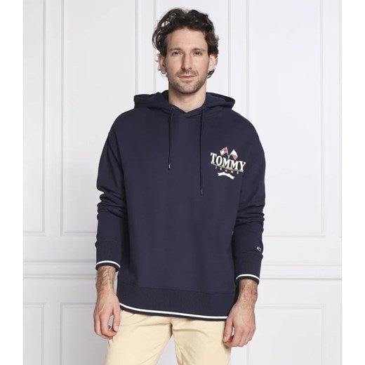 Tommy Jeans Bluza SKATER PREP BACK | Relaxed fit Tommy Jeans M Gomez Fashion Store wyprzedaż