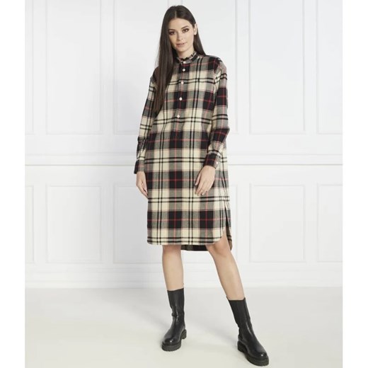 Sukienka Polo Ralph Lauren mini z długim rękawem bawełniana