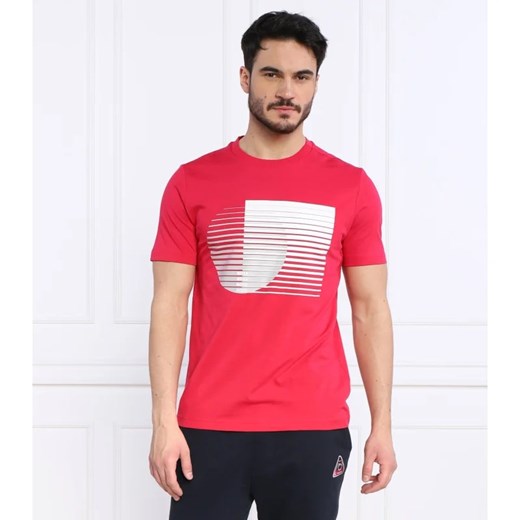 T-shirt męski BOSS HUGO w nadruki czerwony 