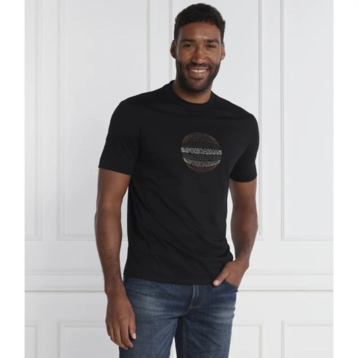 Emporio Armani T-shirt | Regular Fit Emporio Armani S promocja Gomez Fashion Store