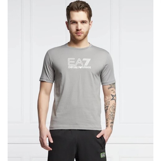 EA7 T-shirt | Regular Fit M promocja Gomez Fashion Store