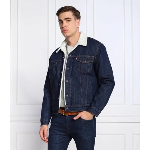 Levi's Kurtka jeansowa TYPE 3 SHERPA | Regular Fit S promocyjna cena Gomez Fashion Store