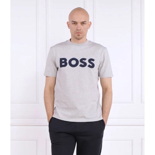 BOSS ORANGE T-shirt TeDenimlogo | Regular Fit M wyprzedaż Gomez Fashion Store