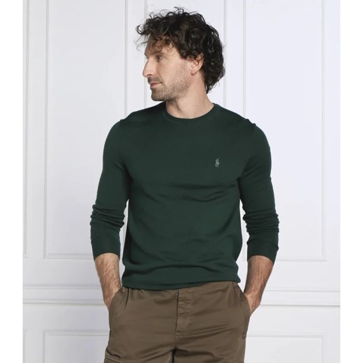POLO RALPH LAUREN Wełniany sweter | Slim Fit Polo Ralph Lauren M promocja Gomez Fashion Store