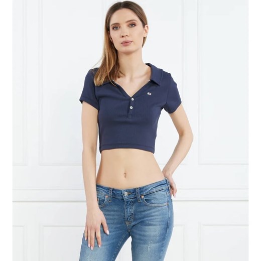 Tommy Jeans Polo | Cropped Fit Tommy Jeans XL okazja Gomez Fashion Store