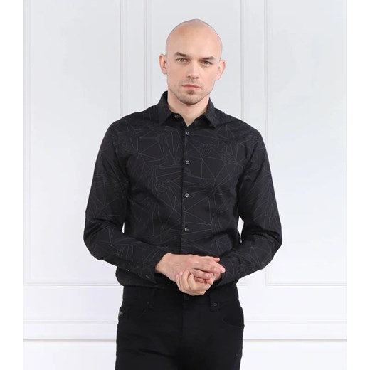 Koszula męska Armani Exchange z długimi rękawami bawełniana