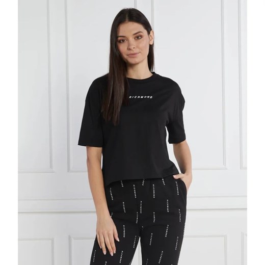 RICHMOND SPORT T-shirt WINESTRES | Regular Fit ze sklepu Gomez Fashion Store w kategorii Bluzki damskie - zdjęcie 163965210