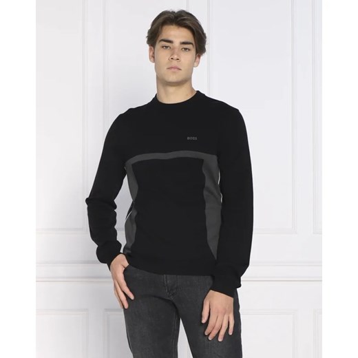 BOSS GREEN Sweter Reloko | Regular Fit | z dodatkiem wełny L wyprzedaż Gomez Fashion Store