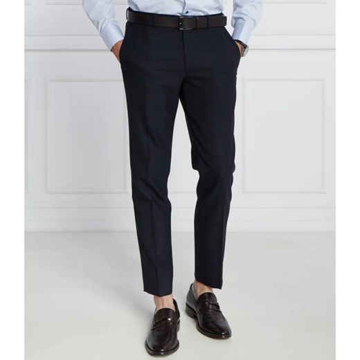 Oscar Jacobson Wełniane spodnie Denz | Slim Fit Oscar Jacobson 54 Gomez Fashion Store