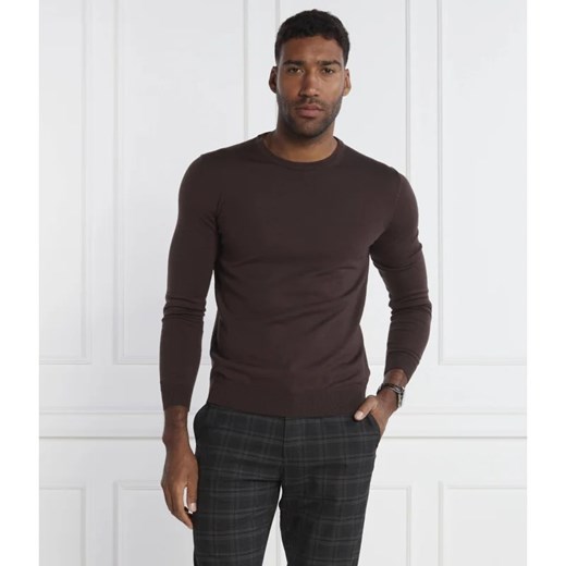 HUGO Wełniany sweter San Cedric-M1 | Regular Fit XL okazja Gomez Fashion Store