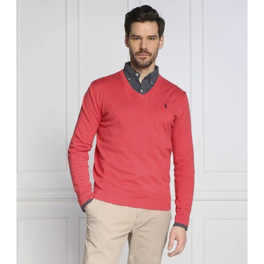 POLO RALPH LAUREN Sweter | Slim Fit Polo Ralph Lauren L okazyjna cena Gomez Fashion Store