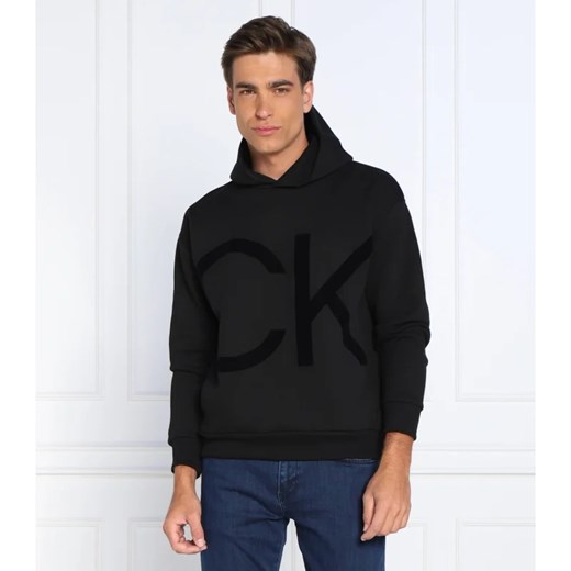 Bluza męska Calvin Klein czarna na jesień 