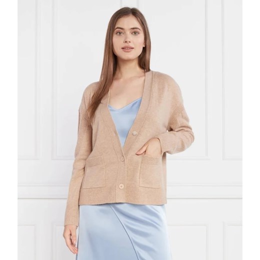 Marc Cain Wełniany kardigan | Regular Fit | z dodatkiem kaszmiru Marc Cain 34 promocja Gomez Fashion Store