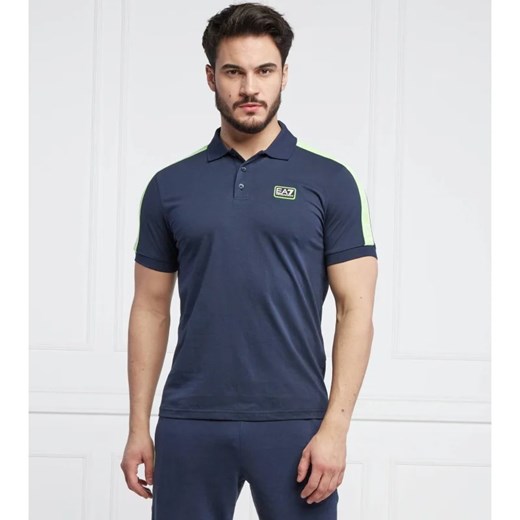 EA7 Polo | Regular Fit ze sklepu Gomez Fashion Store w kategorii T-shirty męskie - zdjęcie 163967791