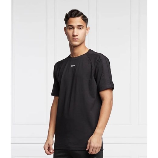 BOSS GREEN T-shirt Tape | Regular Fit ze sklepu Gomez Fashion Store w kategorii T-shirty męskie - zdjęcie 163967874