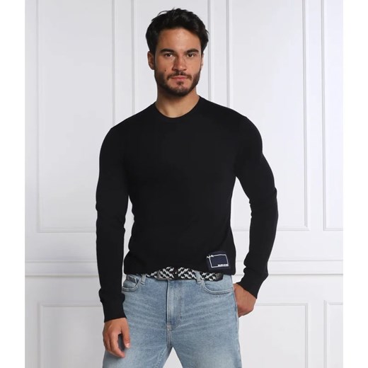 Armani Exchange Sweter | Regular Fit | z dodatkiem wełny ze sklepu Gomez Fashion Store w kategorii Swetry męskie - zdjęcie 163967934