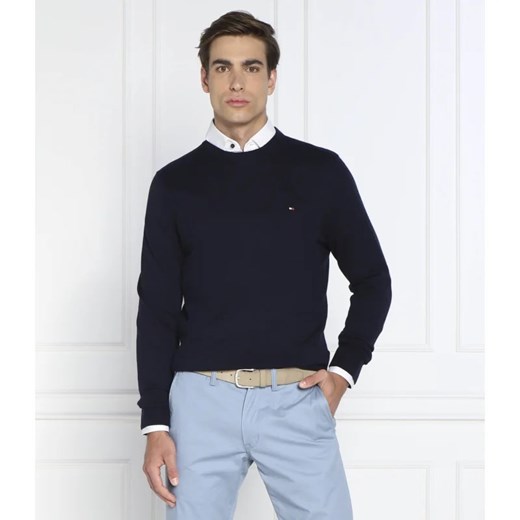 Tommy Hilfiger Sweter | Regular Fit | z dodatkiem kaszmiru ze sklepu Gomez Fashion Store w kategorii Swetry męskie - zdjęcie 163968491