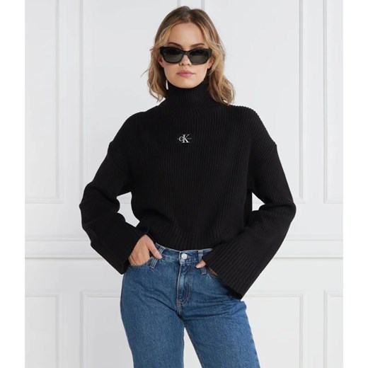 Sweter damski Calvin Klein bawełniany
