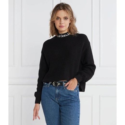 Sweter damski Calvin Klein bawełniany 