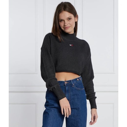 Tommy Jeans Sweter | Cropped Fit Tommy Jeans XL promocyjna cena Gomez Fashion Store