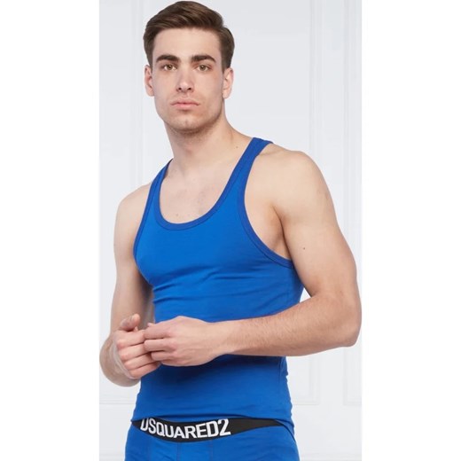 Dsquared2 t-shirt męski niebieski 