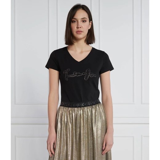Liu Jo Sport T-shirt | Regular Fit ze sklepu Gomez Fashion Store w kategorii Bluzki damskie - zdjęcie 163969631