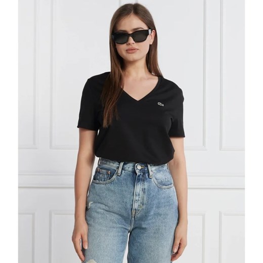Lacoste T-shirt | Regular Fit ze sklepu Gomez Fashion Store w kategorii Bluzki damskie - zdjęcie 163969811