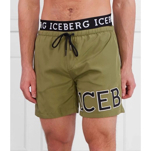 Iceberg Szorty kąpielowe | Regular Fit Iceberg M okazyjna cena Gomez Fashion Store