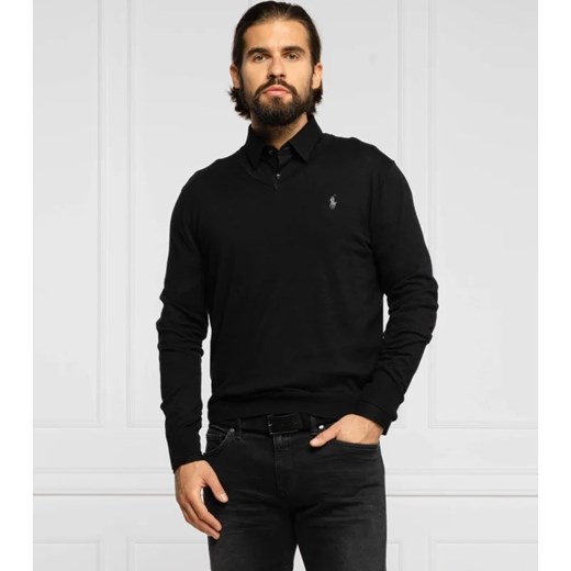 POLO RALPH LAUREN Sweter | Slim Fit Polo Ralph Lauren S okazja Gomez Fashion Store