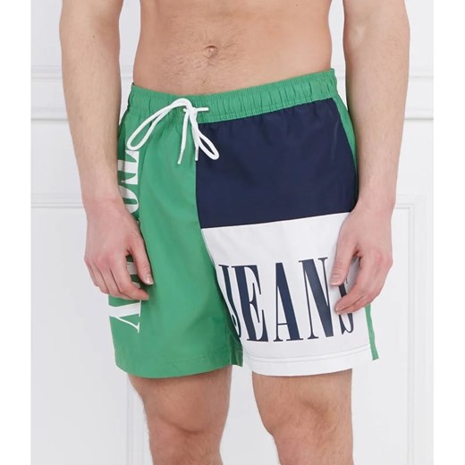 Kąpielówki Tommy Hilfiger z poliestru