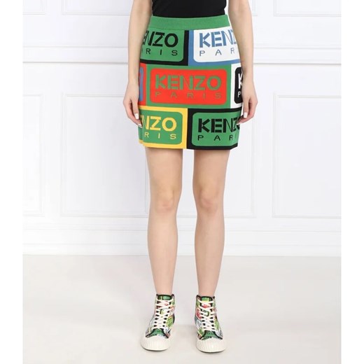 Kenzo Spódnica KENZO PARIS LABEL ze sklepu Gomez Fashion Store w kategorii Spódnice - zdjęcie 163970234