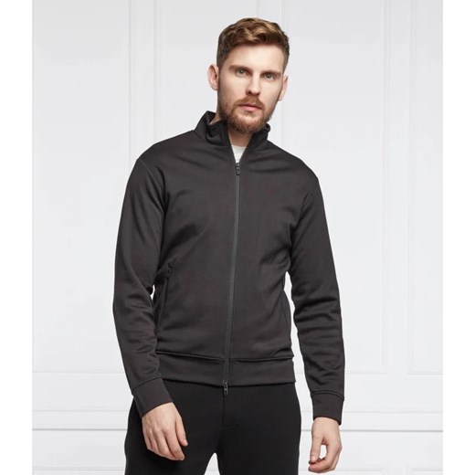 Bluza męska czarna Emporio Armani z wełny casual