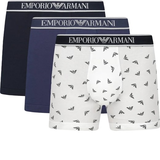 Emporio Armani Bokserki 3-pack Emporio Armani XL Gomez Fashion Store promocja