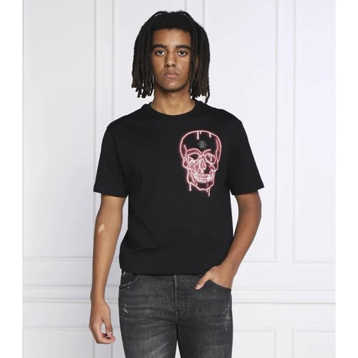 T-shirt męski z krótkimi rękawami z bawełny