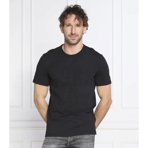 GUESS JEANS T-shirt SAFFORD | Slim Fit S okazja Gomez Fashion Store