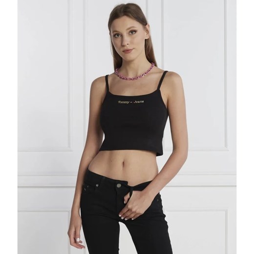 Tommy Jeans Top | Cropped Fit ze sklepu Gomez Fashion Store w kategorii Bluzki damskie - zdjęcie 163970720