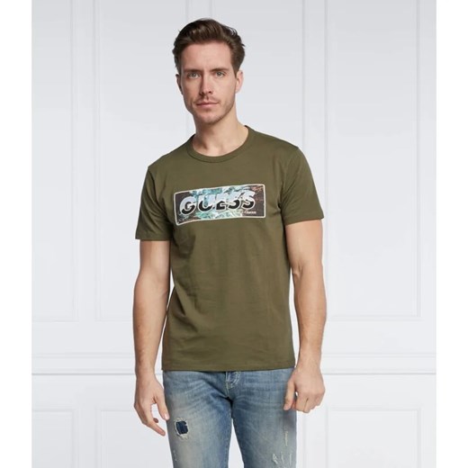 GUESS JEANS T-shirt TAHOE | Regular Fit S wyprzedaż Gomez Fashion Store