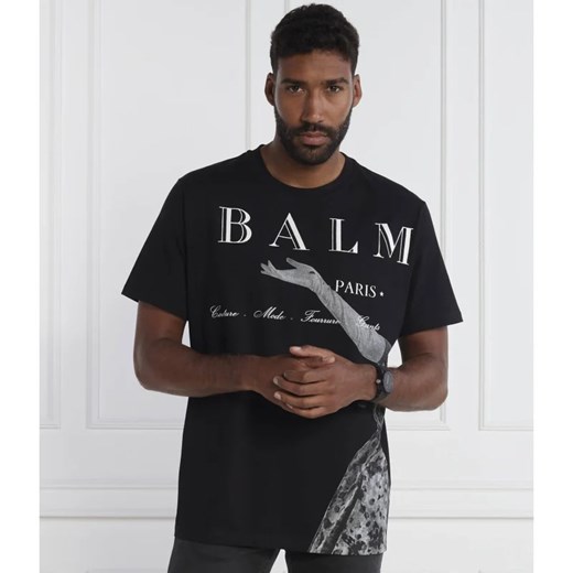 Balmain T-shirt | Regular Fit ze sklepu Gomez Fashion Store w kategorii T-shirty męskie - zdjęcie 163970863