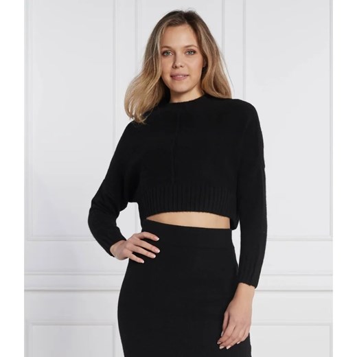 Beatrice B Sweter MATILDE | Cropped Fit | z dodatkiem wełny ze sklepu Gomez Fashion Store w kategorii Swetry damskie - zdjęcie 163971103