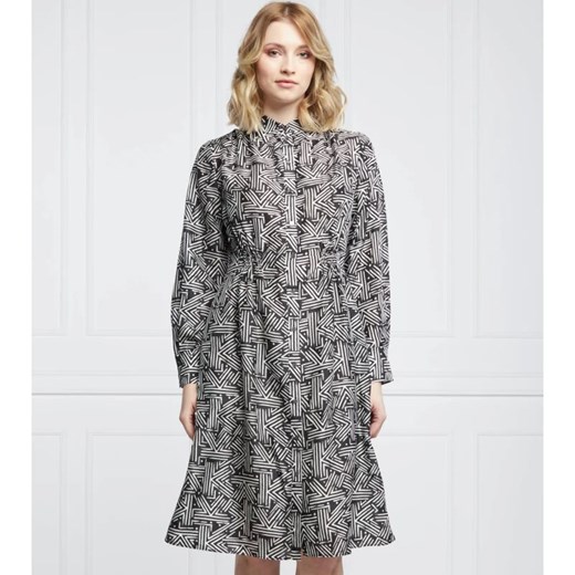 Karl Lagerfeld Jedwabna sukienka ze sklepu Gomez Fashion Store w kategorii Sukienki - zdjęcie 163971104